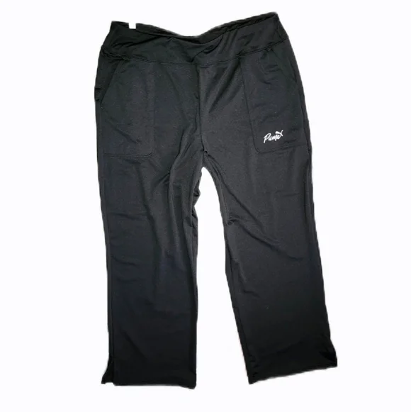 Puma | Women's Black Track Pants - Picture 2 of 4